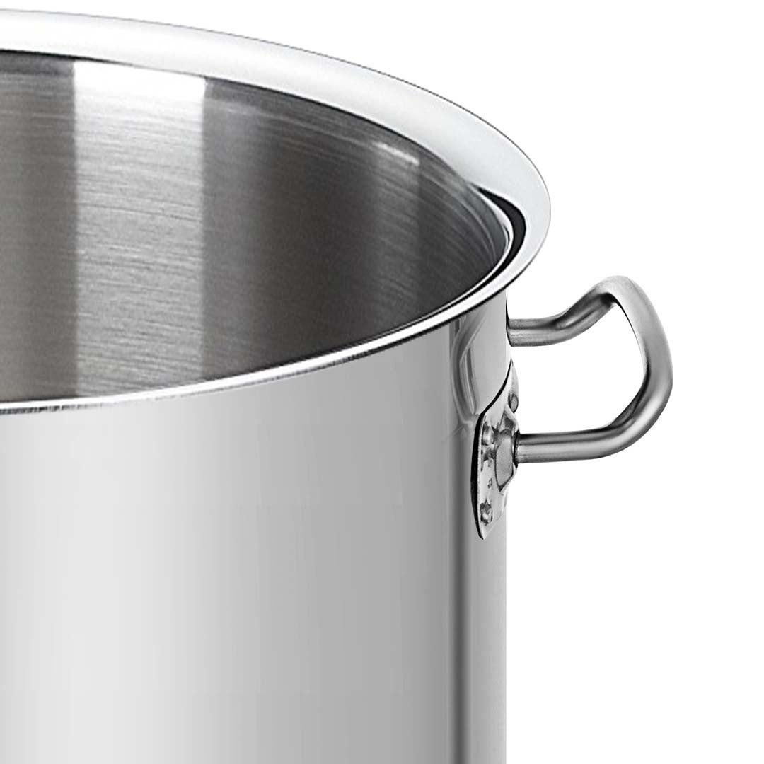 SOGA Stainless Steel 98L No Lid Brewery Pot With Beer Valve 50*50cm