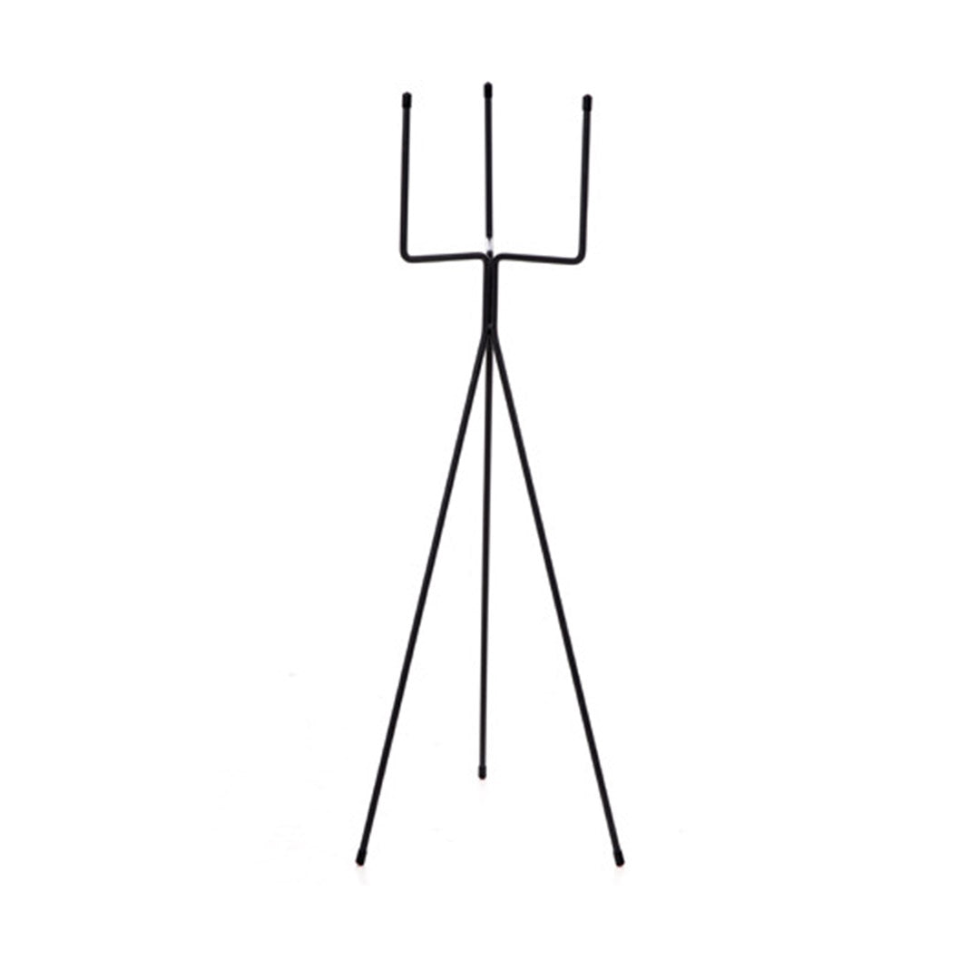 SOGA 4X 80cm Tripod Flower Pot Plant Stand with White Flowerpot Holder Rack Indoor Display