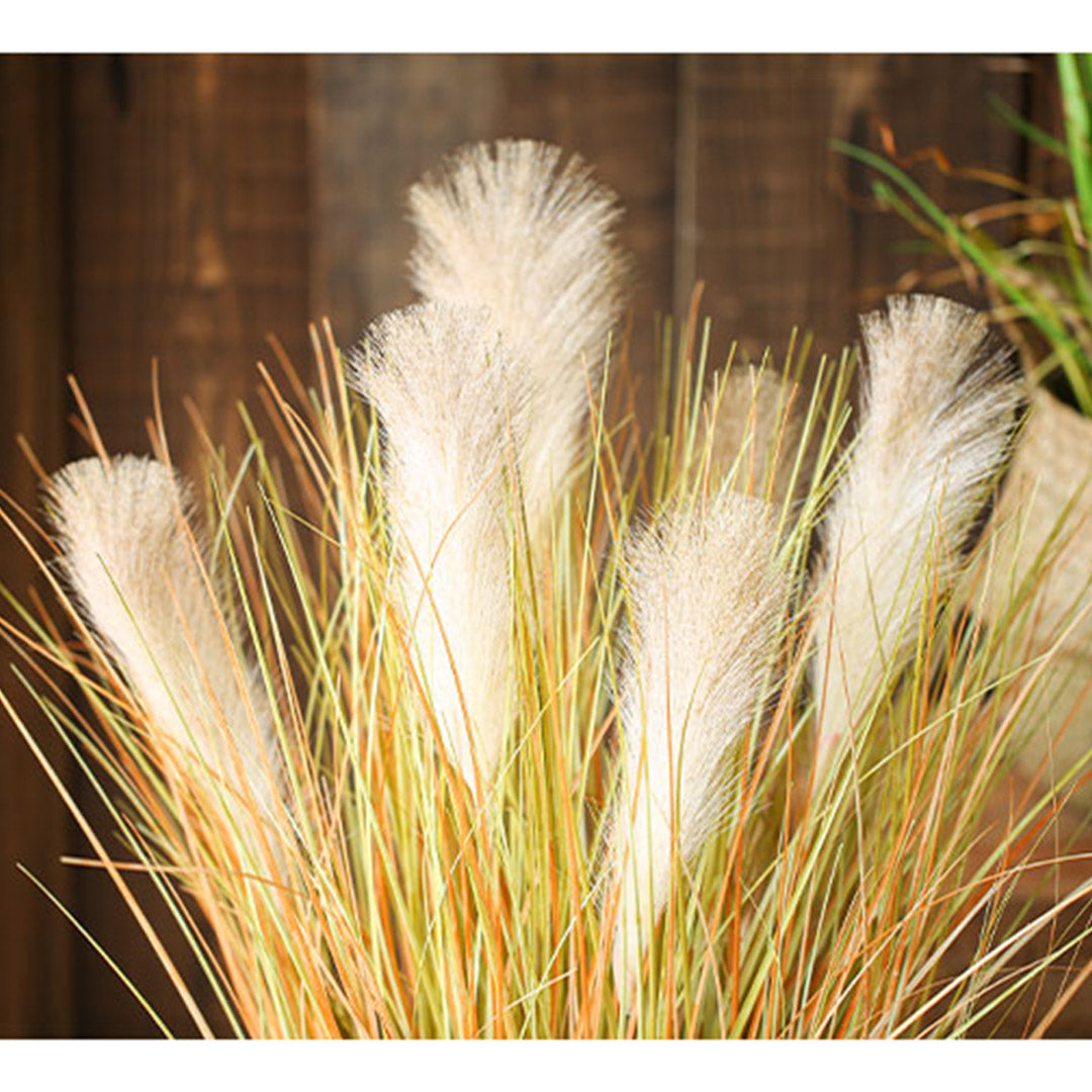 SOGA 4X 137cm Artificial Indoor Potted Reed Bulrush Grass Tree Fake Plant Simulation Decorative