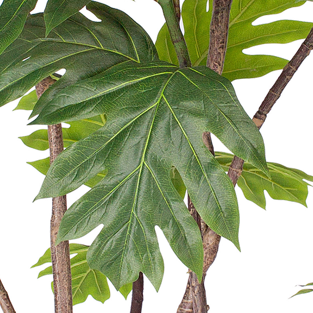 SOGA 60cm Artificial Natural Green Split-Leaf Philodendron Tree Fake Tropical Indoor Plant Home Office Decor