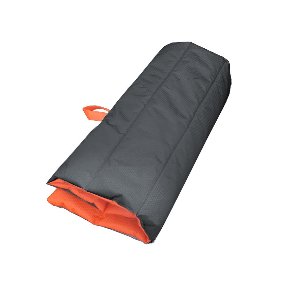 SOGA 2X Grey Camping Pet Mat Waterproof Foldable Sleeping Mattress with Storage Bag Travel Outdoor Essentials