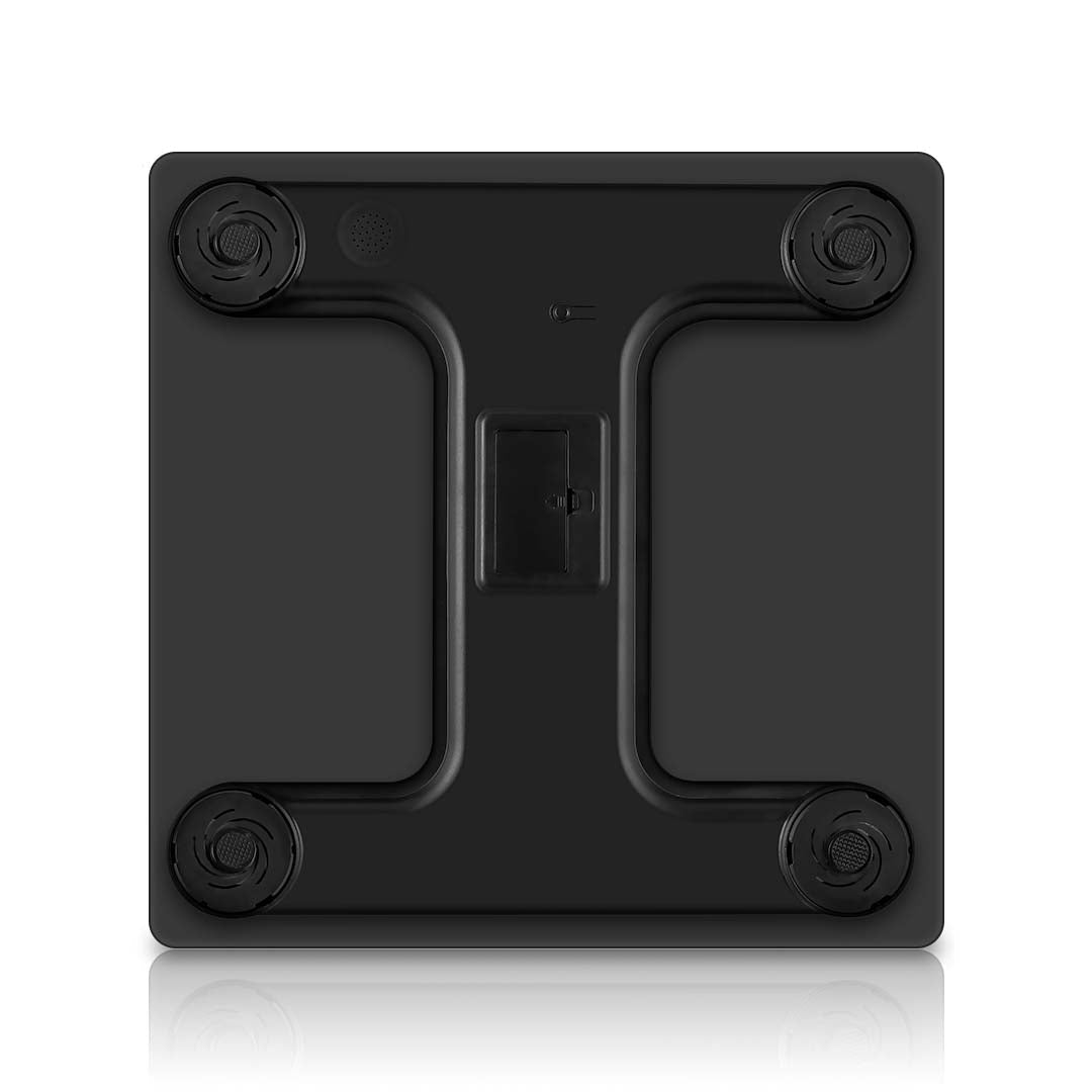 SOGA 2X Glass LCD Digital Body Fat Scale Bathroom Electronic Gym Water Weighing Scales Black/White