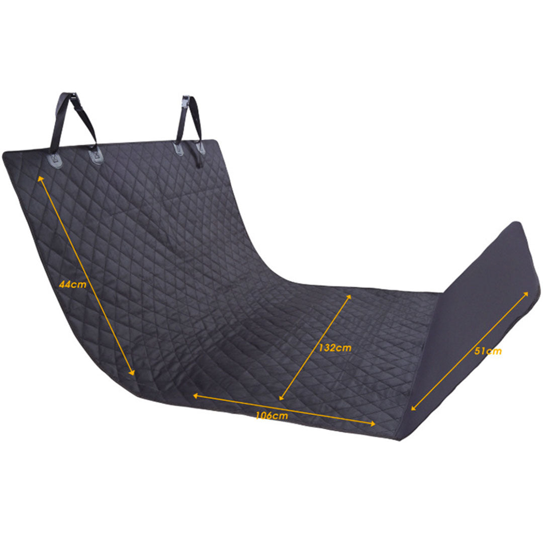 SOGA 2X Premium Car Trunk Pet Mat Boot Cargo Liner Waterproof Seat Cover Protector Hammock Non-Slip Pet Travel Essentials