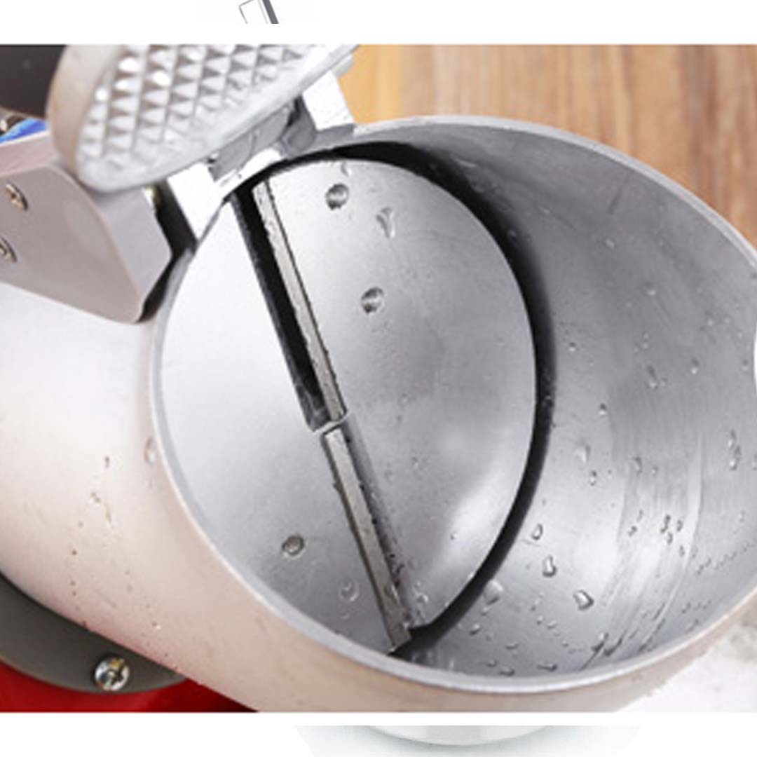 SOGA 2X Commercial 300W Dual Blade Electric Ice Shaver Machine Smoothie Maker