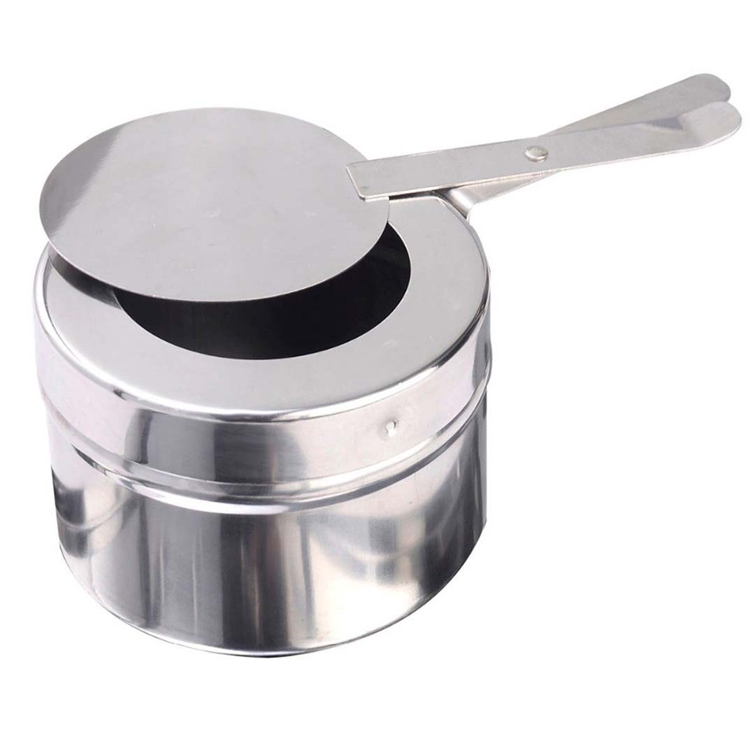 SOGA 2X 6L Round Chafing Stainless Steel Food Warmer with Glass Roll Top