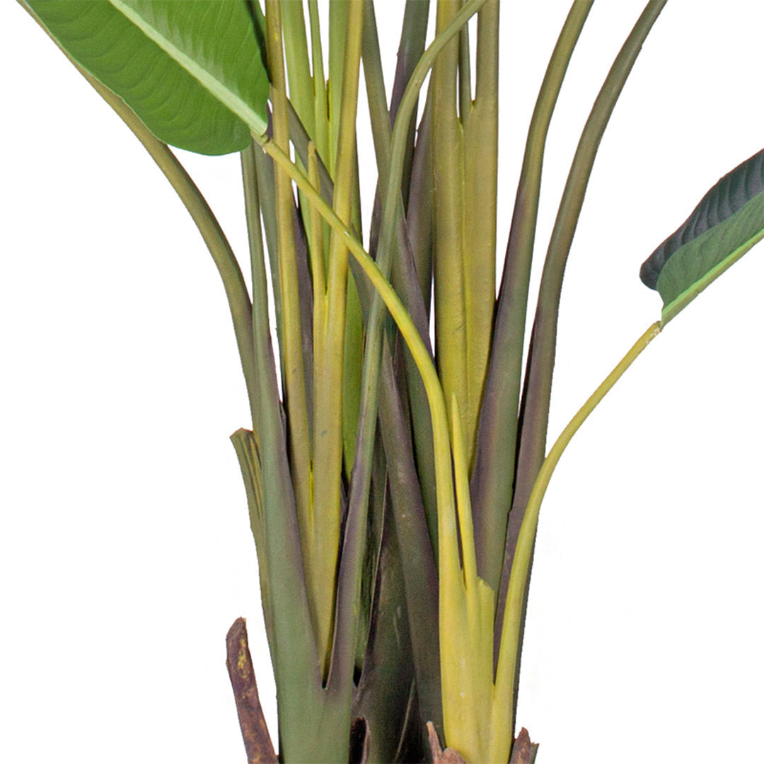 SOGA 245cm Artificial Giant Green Birds of Paradise Tree Fake Tropical Indoor Plant Home Office Decor