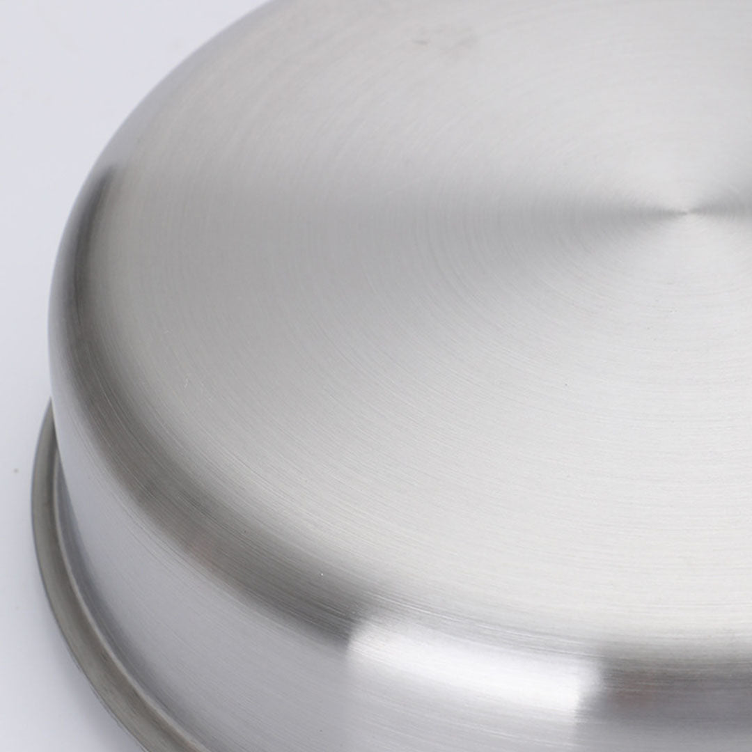 SOGA 2X 32cm Stainless Steel Saucepan Sauce pan with Glass Lid and Helper Handle Triple Ply Base Cookware