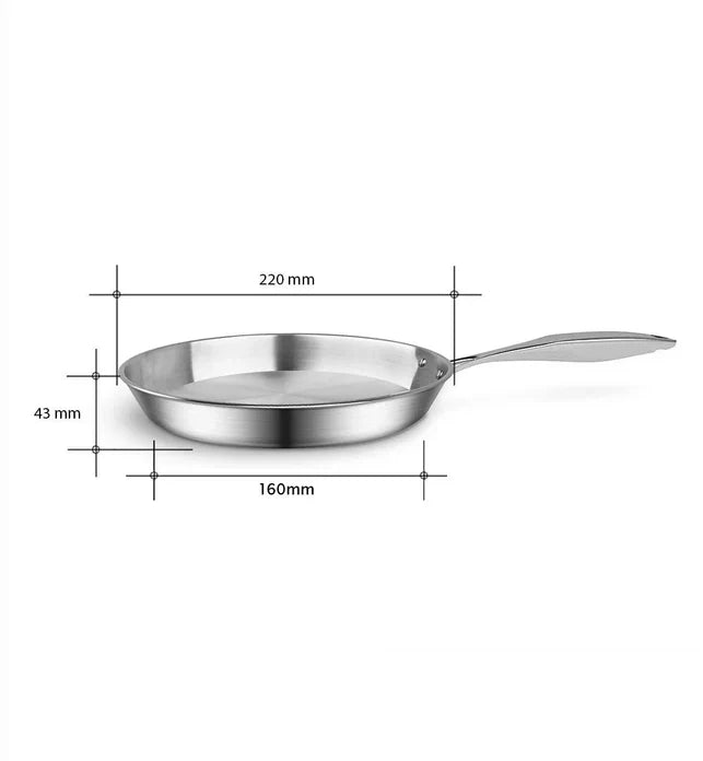 22CM TOP GRADE INDUCTION COOKING FRYPAN