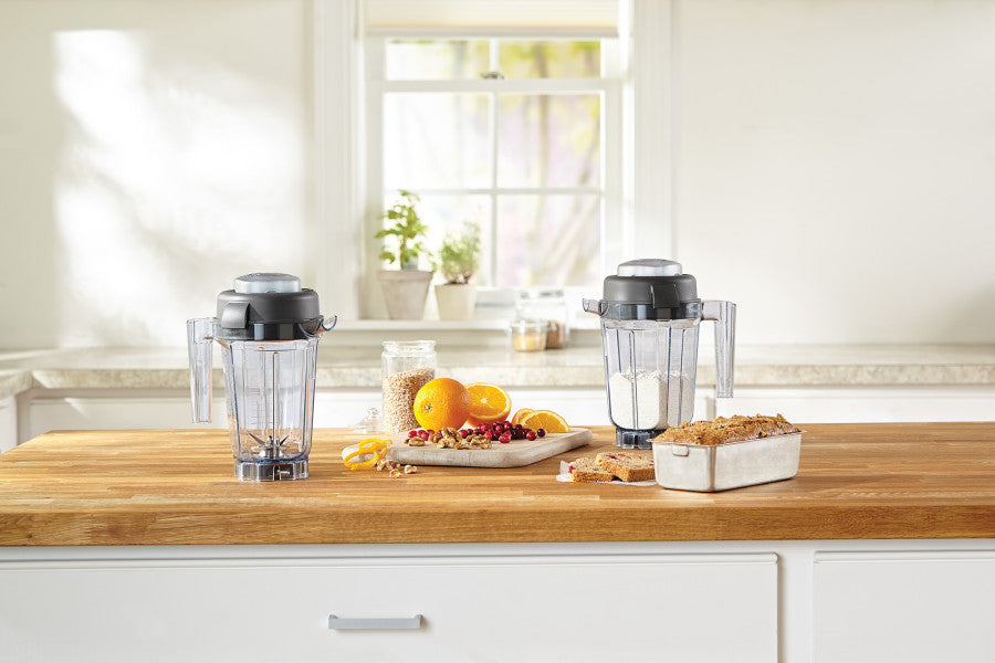 Vitamix Classic Dry Grains Container 0.9L, Lid/Cap/Blade/Tamper