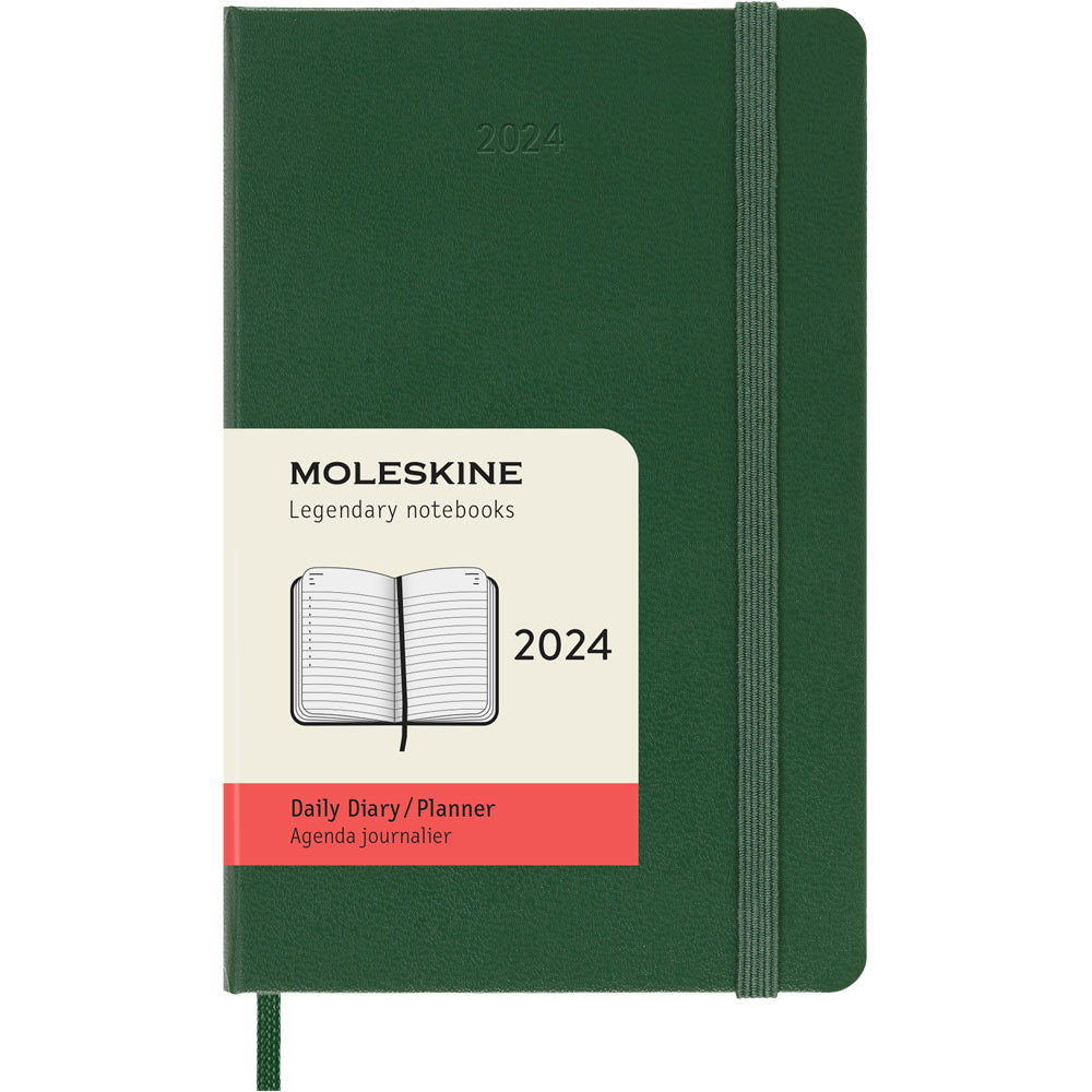 Moleskine Diary 12 Month Daily HC Pocket Scarlet Red