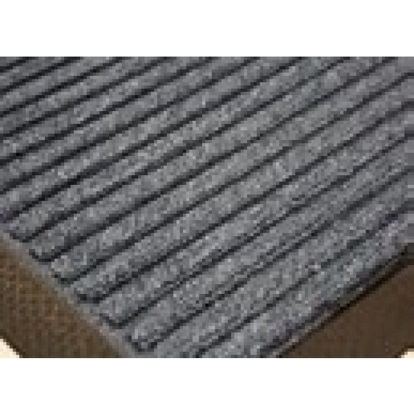 Polypropylene Cooper Stripe Mat 60x90cm - Cafe Supply