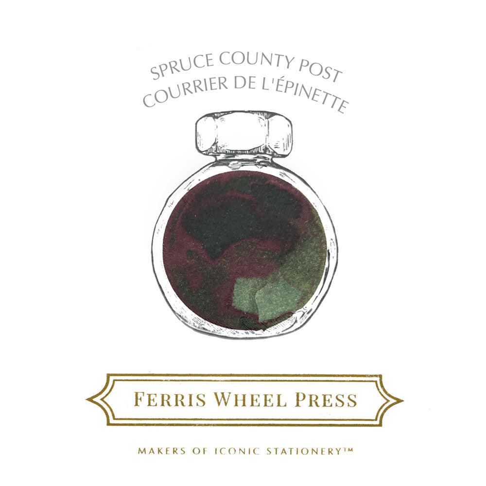 Ferris Wheel Press Fountain Pen Ink Spruce County Post 38ml