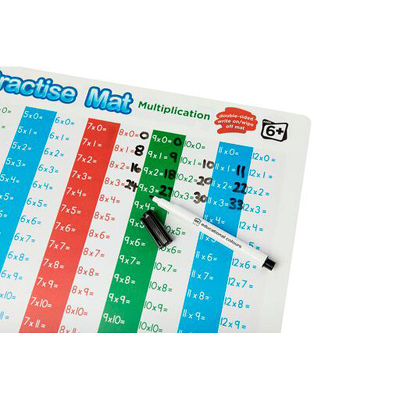 LCBF Practise Mats Multiplication - Cafe Supply