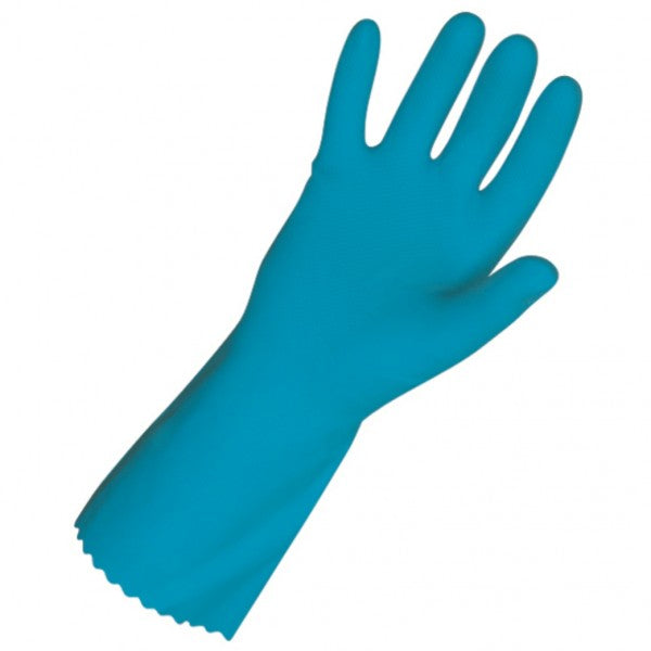 Blue Superior Latex Gloves - Med (1pr) - Cafe Supply