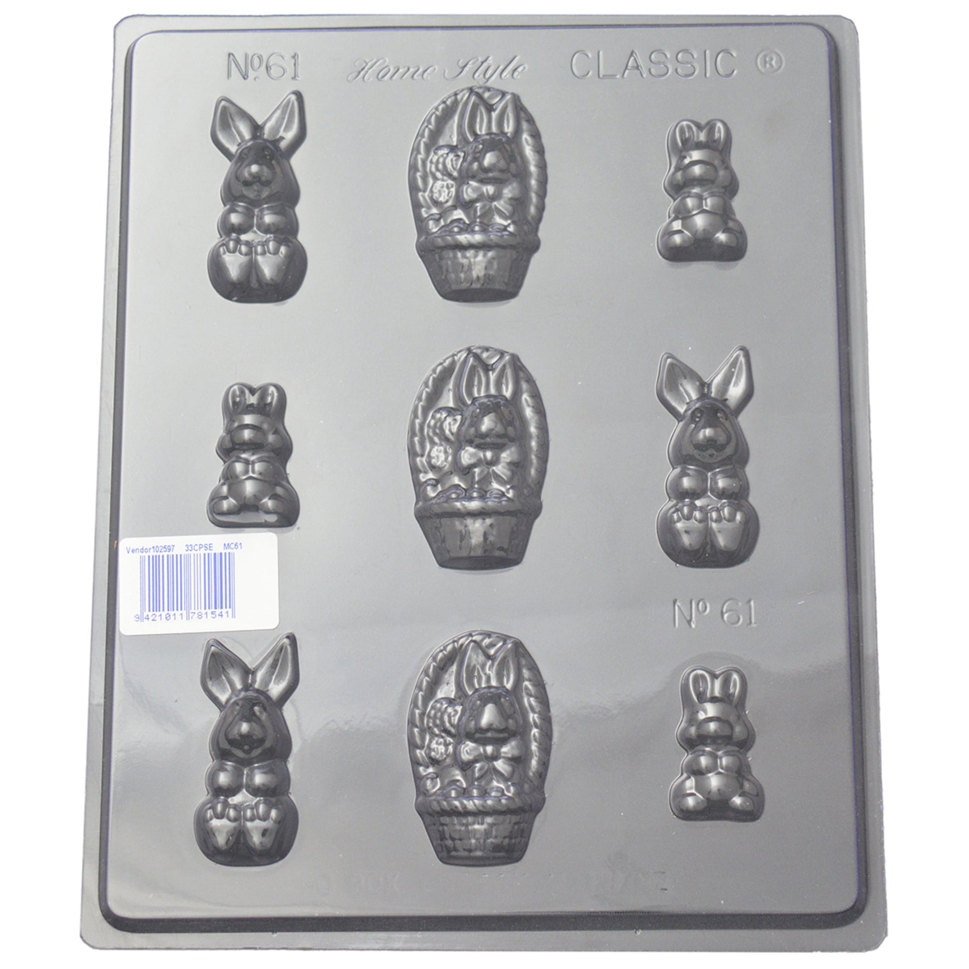 Small Rabbits Mould (0.6mm) - Cafe Supply