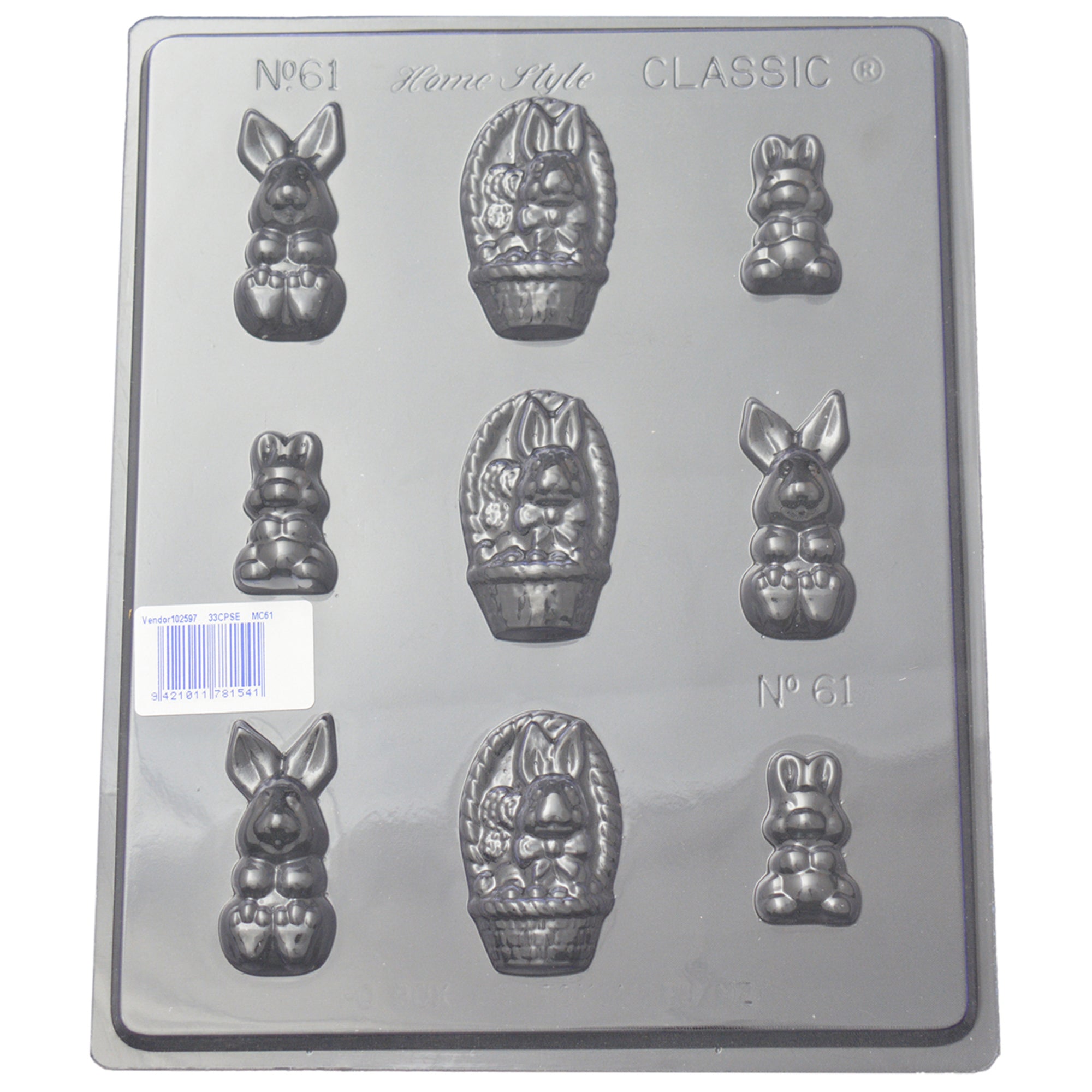 Small Rabbits Mould (0.6mm) - Cafe Supply
