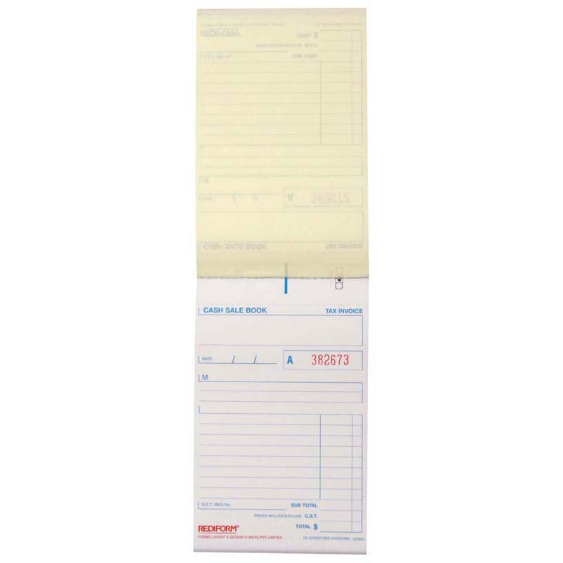 Rediform Book Cash Sale Duplicate 50 Leaf - Cafe Supply