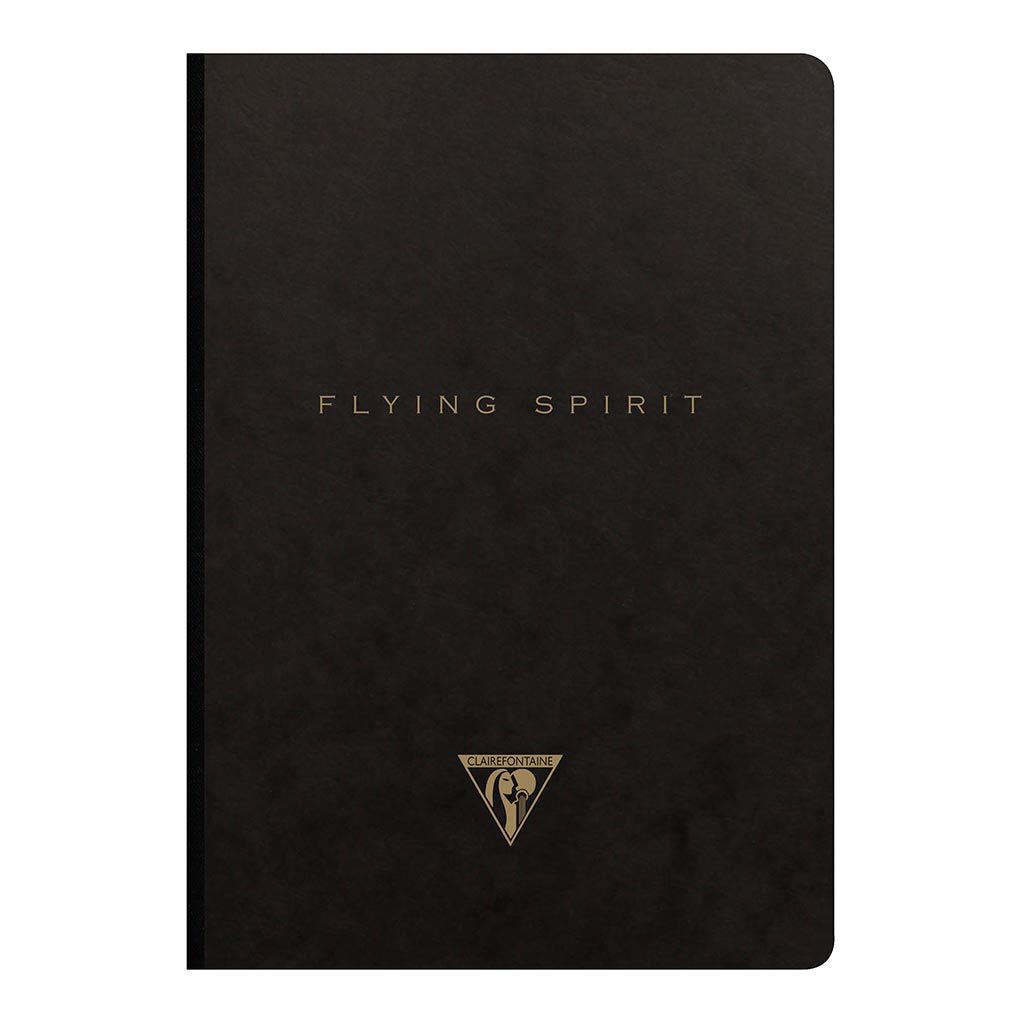 Flying Spirit Clothbound Notebook A5 Black