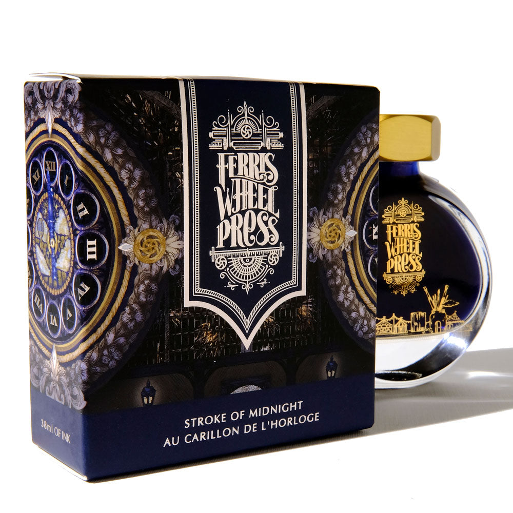 Ferris Wheel Press Fountain Pen Ink Stroke of Midnight 38ml