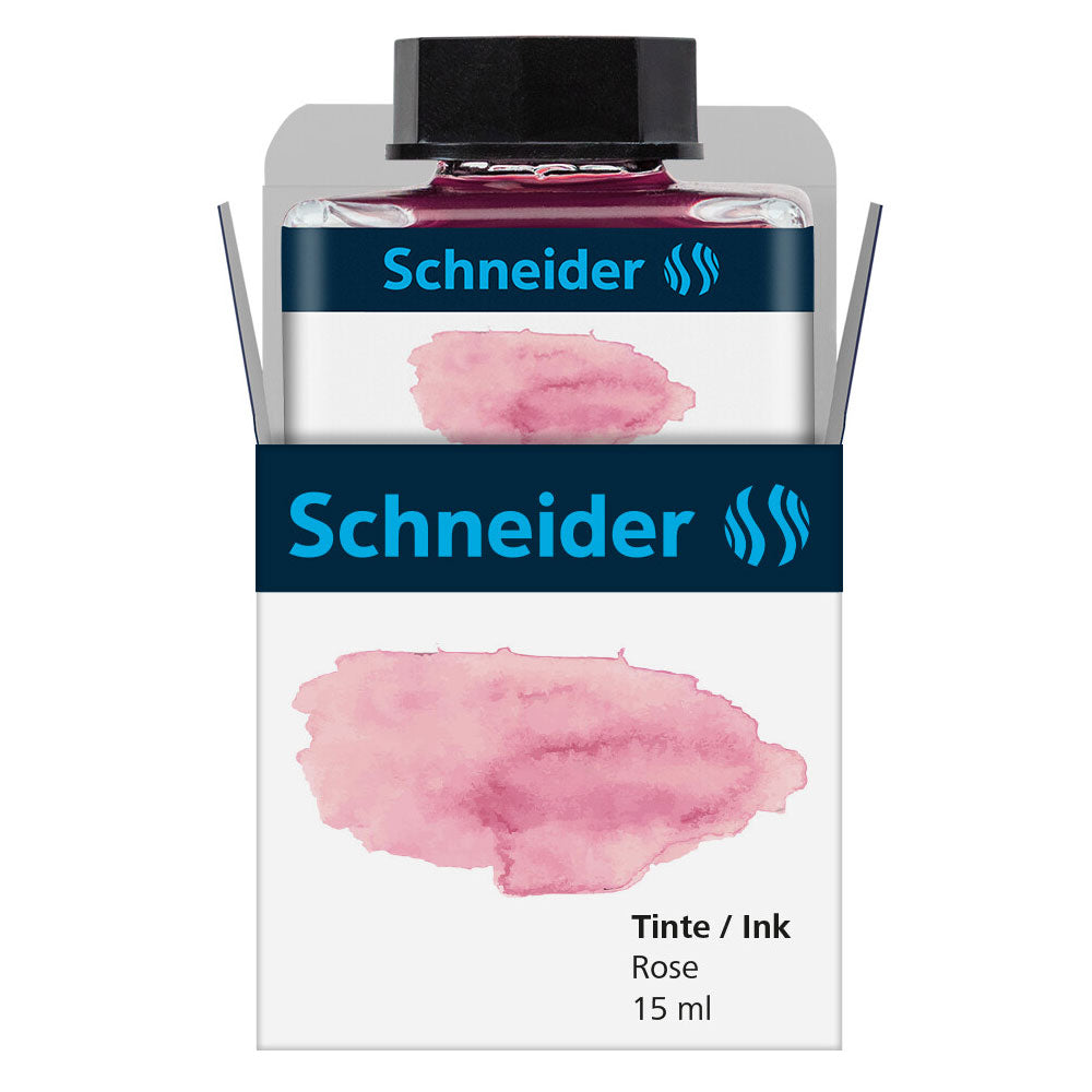 Schneider Bottle Pastel Ink 15ml Rose - Cafe Supply