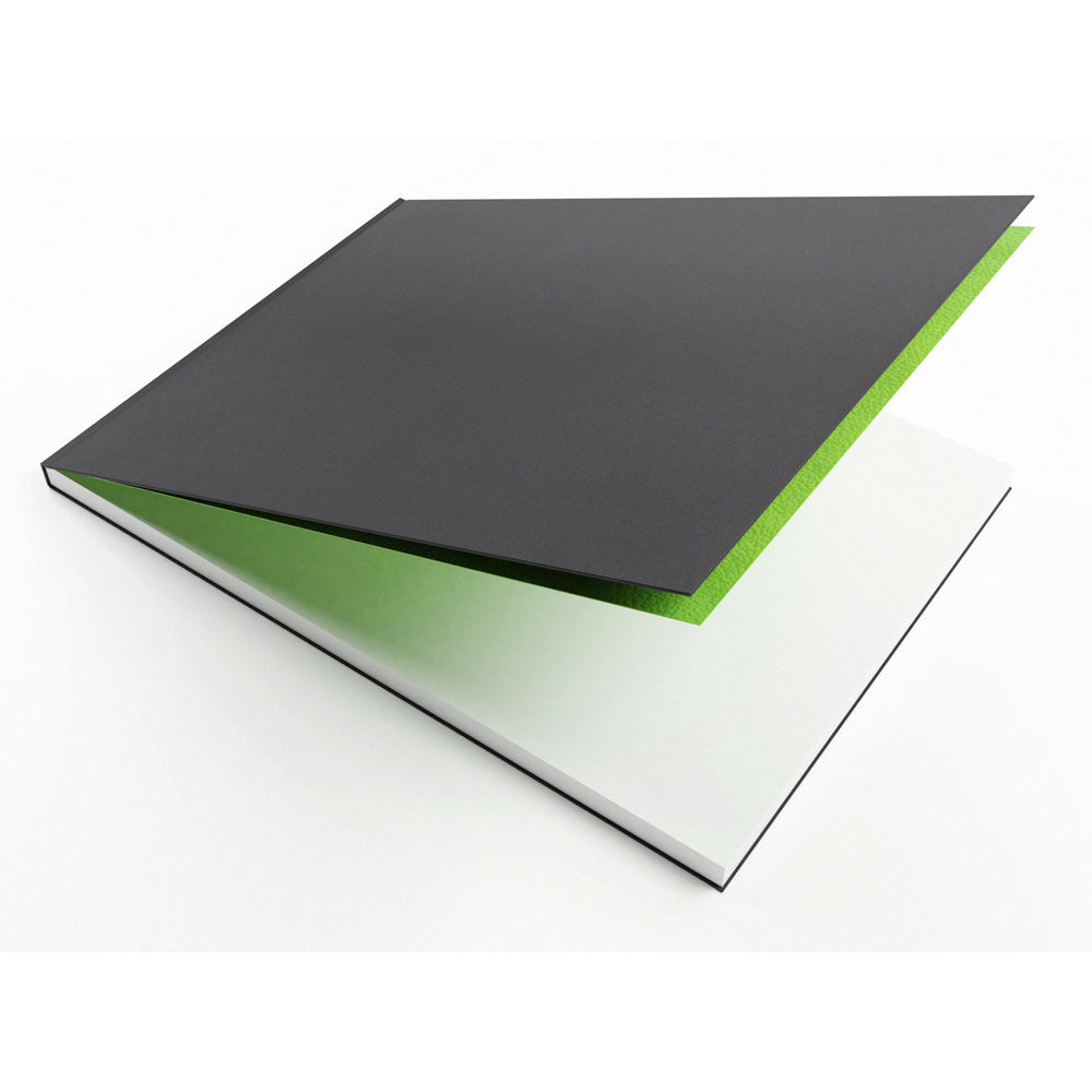 Artgecko Classy Sketchbook Casebound A4 Landscape 92 Pages 46 Sheets 150gsm White Paper - Cafe Supply