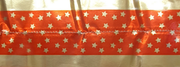 Cake Band Star Red/Gold 63mm (7m) - Cafe Supply