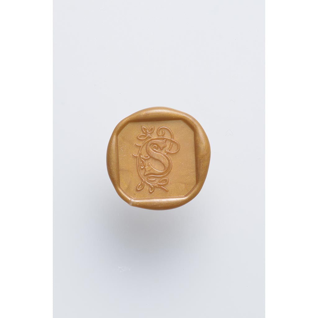 Herbin Wooden Handle Square Seal Illuminated S