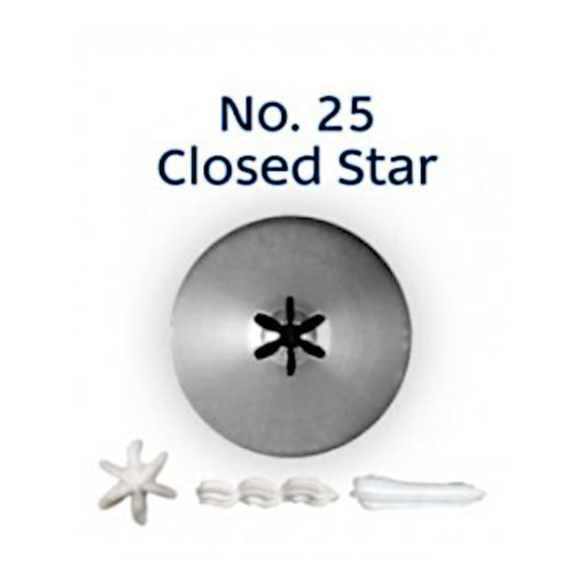 No 25 Closed Star Standard Tube - Cafe Supply