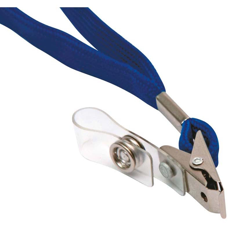 Dixon Lanyard Blue Pack 10 Flat Hangsell - Cafe Supply
