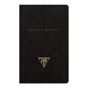 Flying Spirit Sewn Notebook 7.5x12cm Black