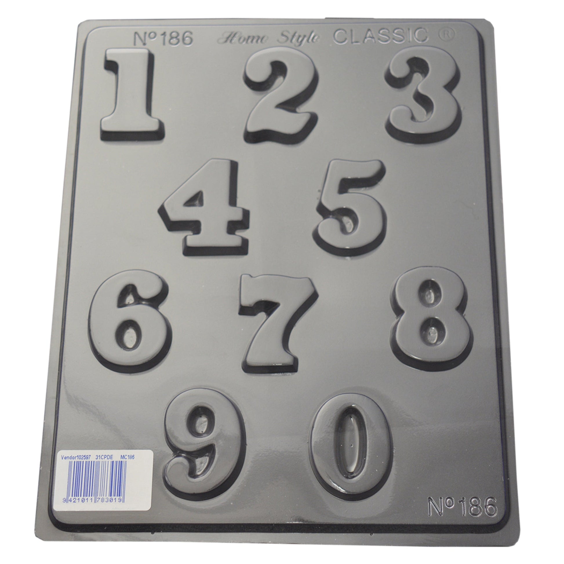 Numbers #2 Mould 0.6mm - Cafe Supply
