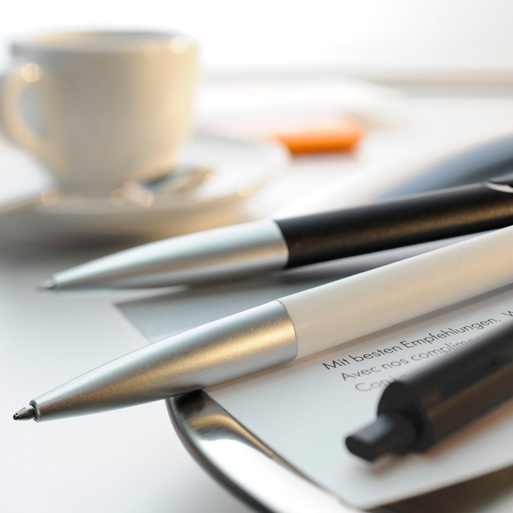 Lamy Noto Ballpoint White/Silver (283) - Cafe Supply