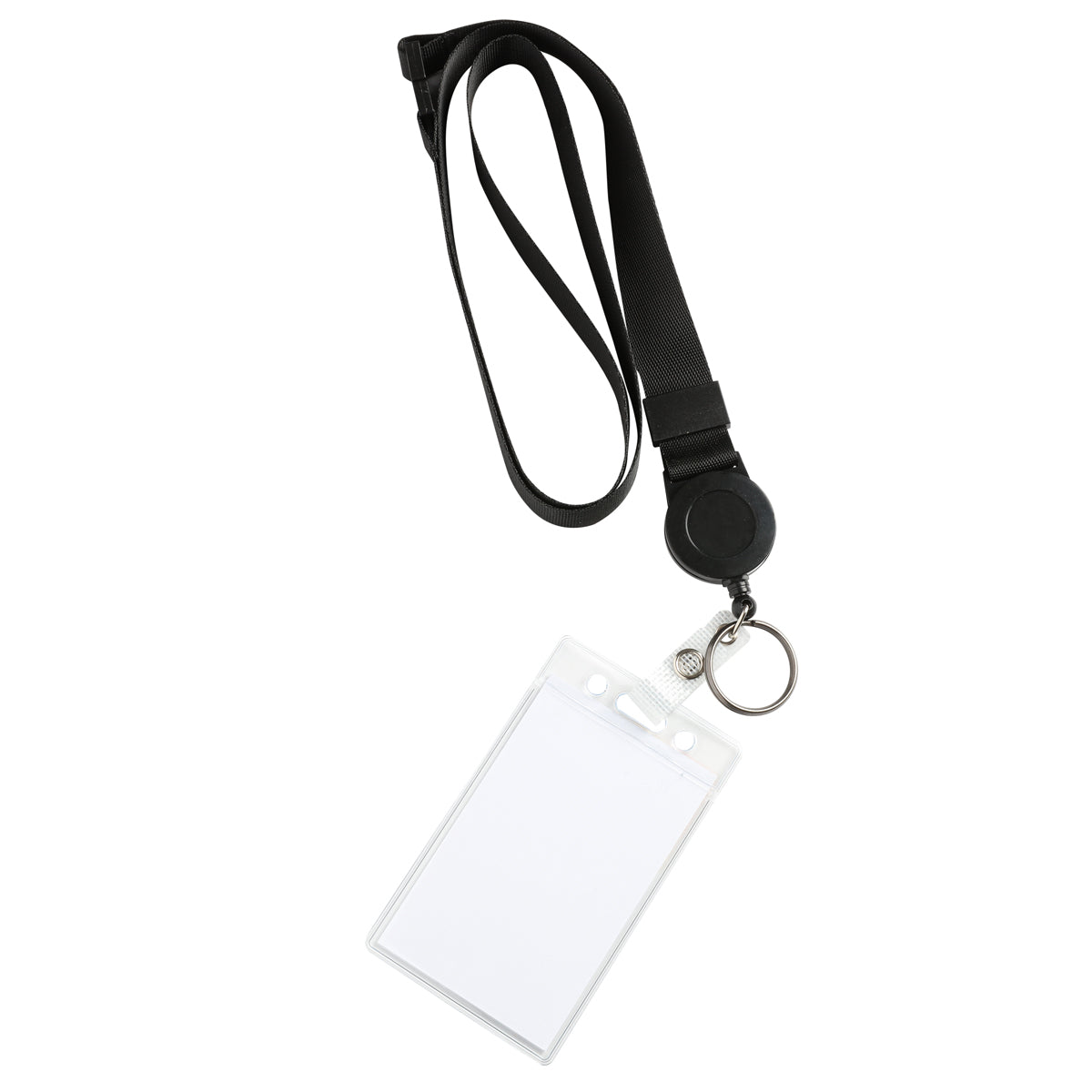 Dixon Lanyard Breakaway Retractable Reel Ring & Clip PK10 - Cafe Supply