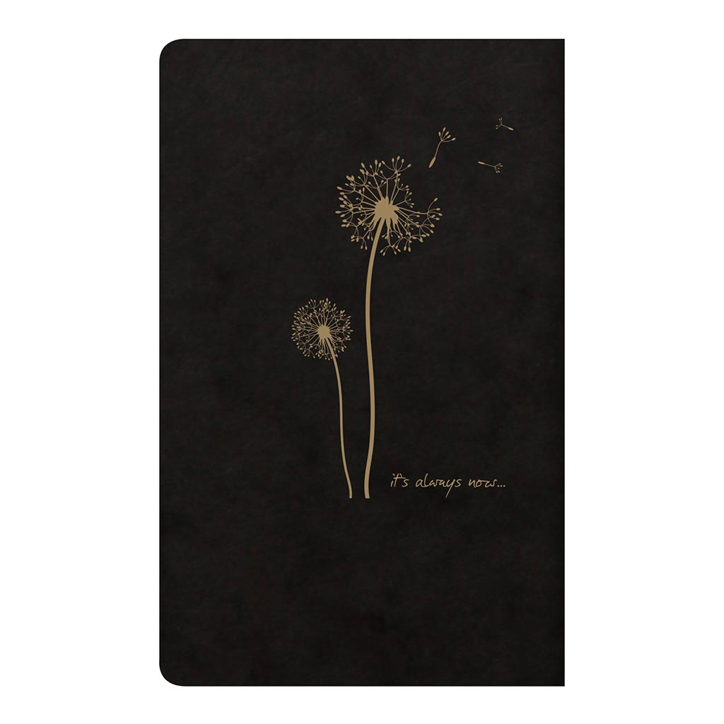 Flying Spirit Sewn Notebook 7.5x12cm Black