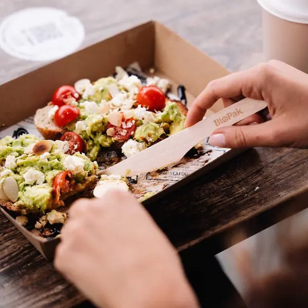 16cm Wood Knife - Cafe Supply