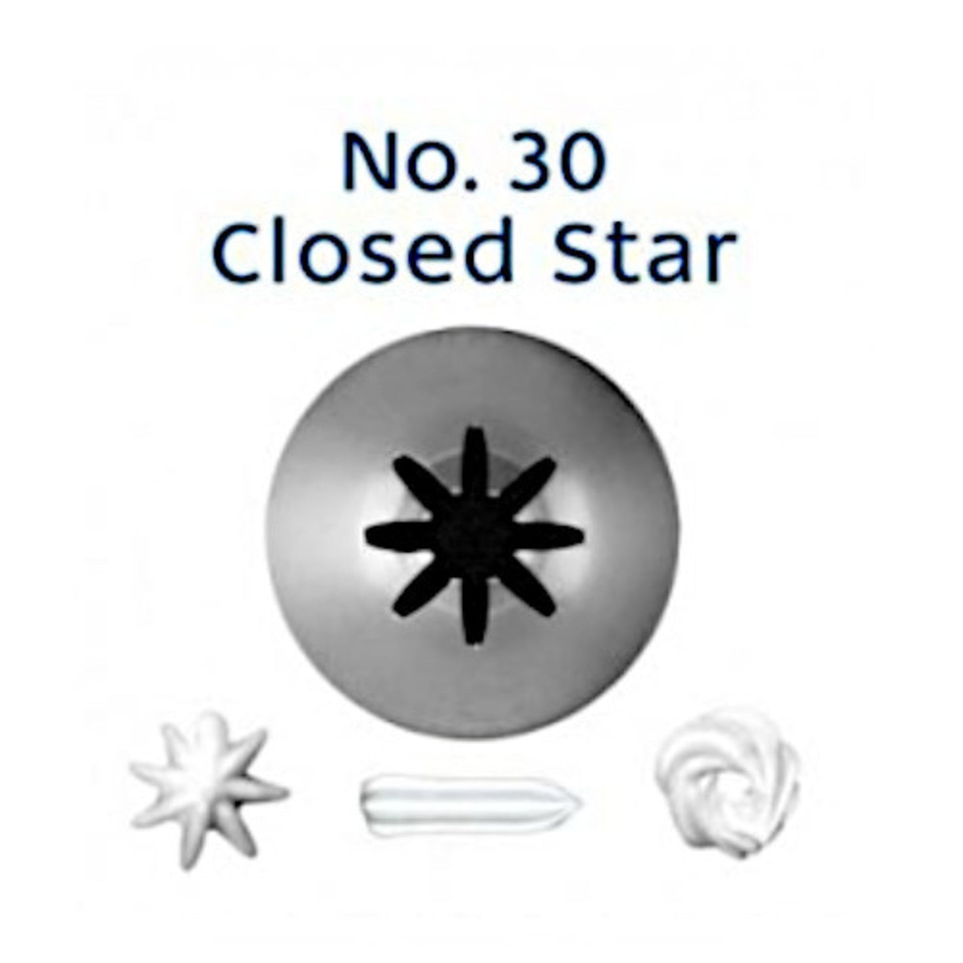 No 30 Closed Star Standard Tube - Cafe Supply