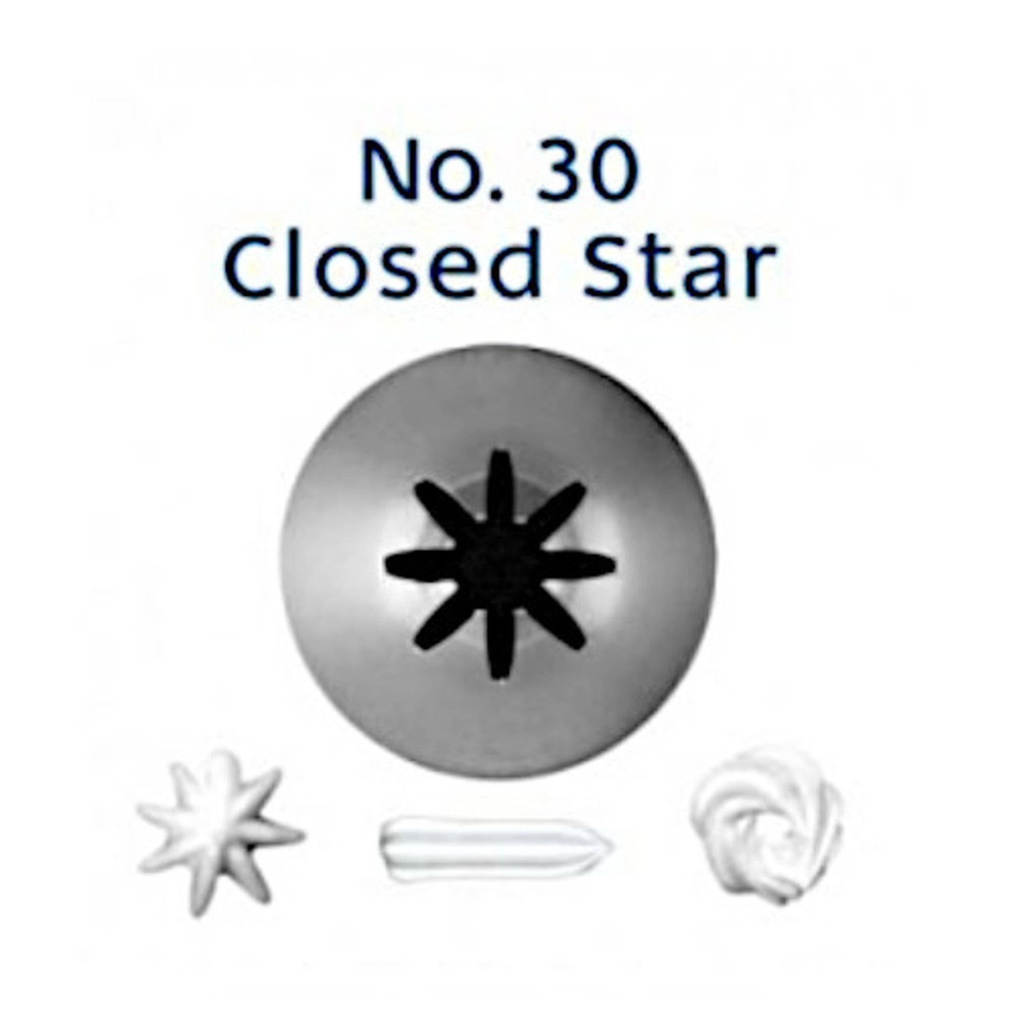No 30 Closed Star Standard Tube - Cafe Supply