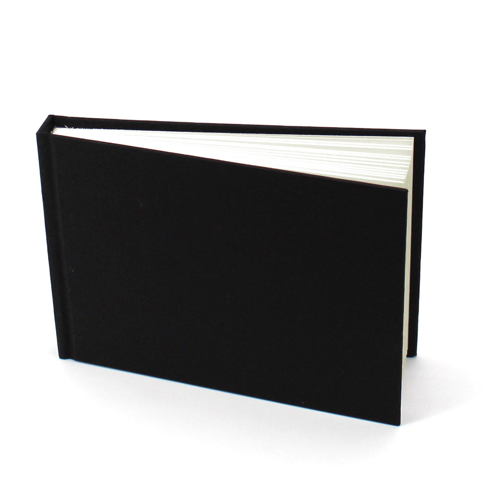 Artgecko Classy Sketchbook Casebound A6 Landscape 92 Pages 46 Sheets 150gsm White Paper - Cafe Supply