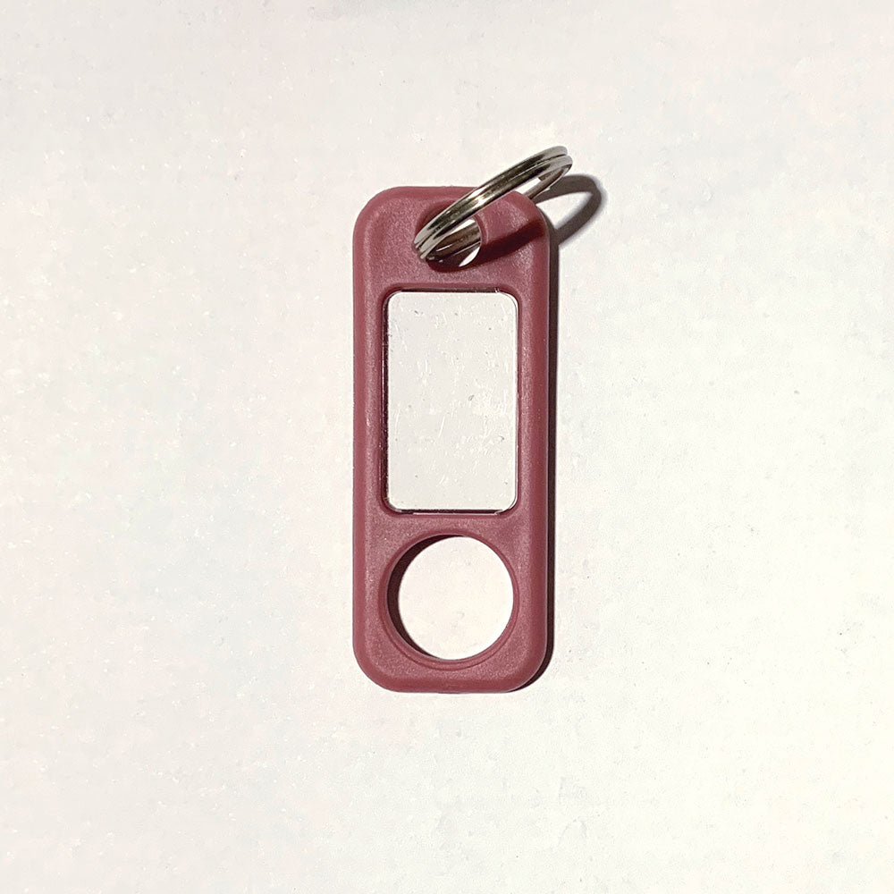 Office Mate Rectangular Key Tag CBK32N/64N Red - Cafe Supply
