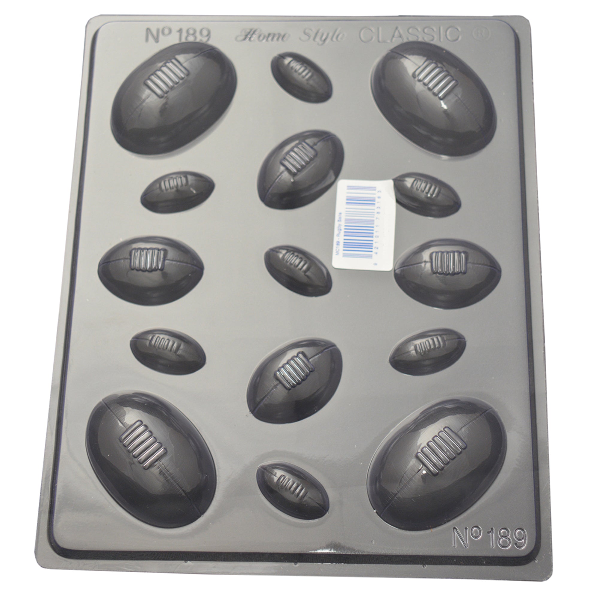 Rugby Balls Mould 0.6mm - Cafe Supply