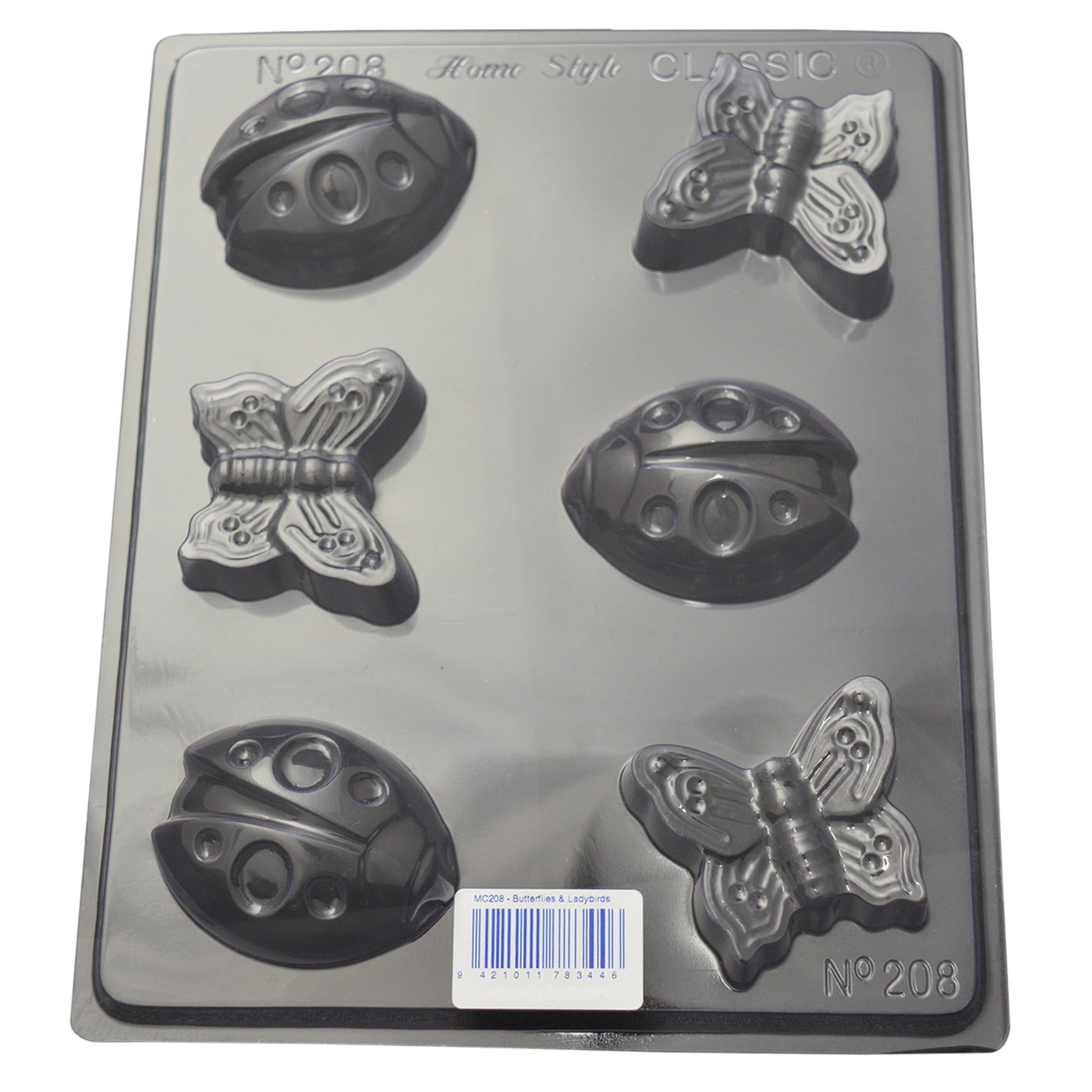 Butterflies & Ladybirds Chocolate/Craft Mould 0.6mm - Cafe Supply