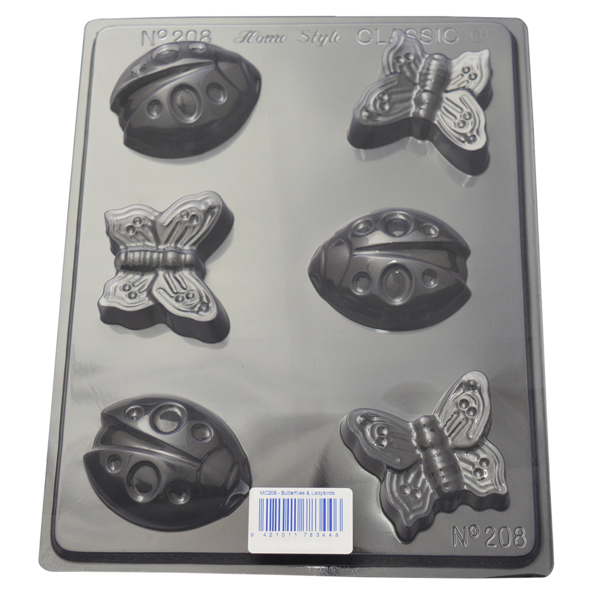 Butterflies & Ladybirds Chocolate/Craft Mould 0.6mm - Cafe Supply