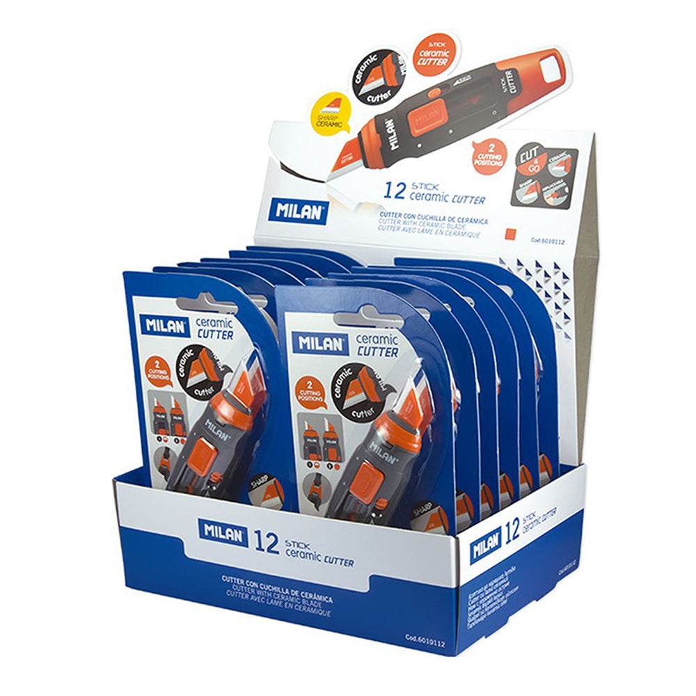 Milan Stick Cutter with Ceramic Blade Hangsell - Cafe Supply