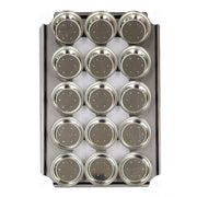 Palletized Pie Tins, (15) Round 113x31.5mm, Tray size 600x405mm - Cafe Supply