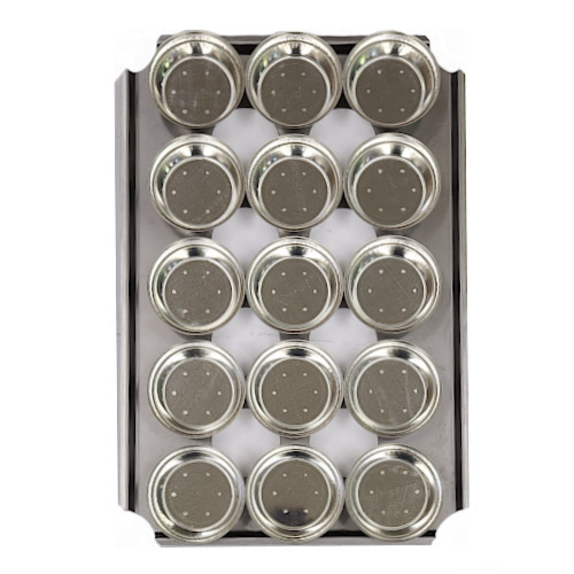 Palletized Pie Tins, (15) Round 113x31.5mm, Tray size 600x405mm - Cafe Supply