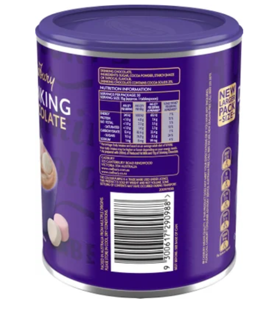 Cadbury Drinking Chocolate 450g - Cafe Supply