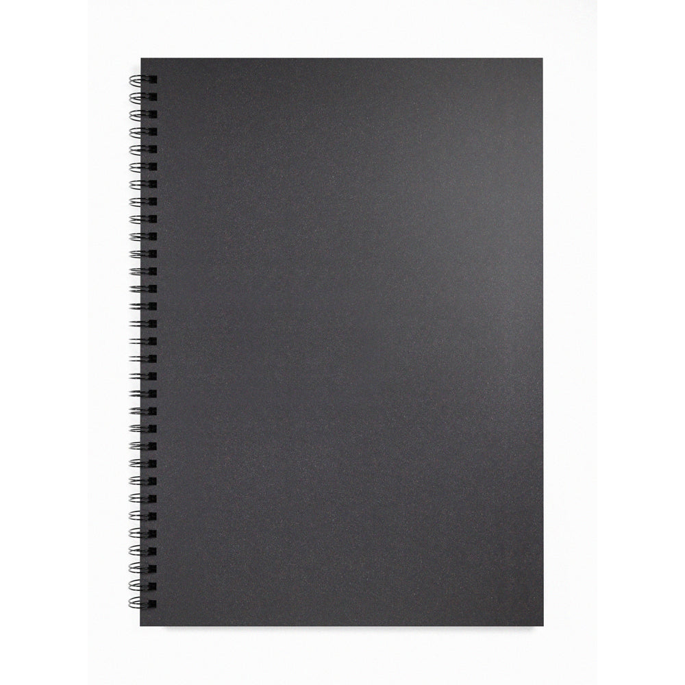 Artgecko Shady Sketchbook A3 80 Pages 40 Sheets 200gsm Black Toned Card - Cafe Supply