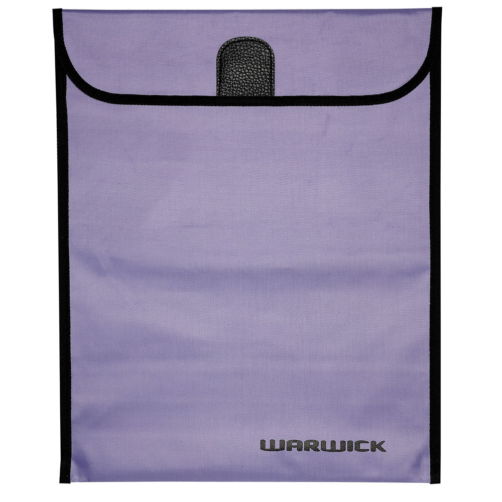 Warwick Homework Bag Purple XL Velcro - Cafe Supply