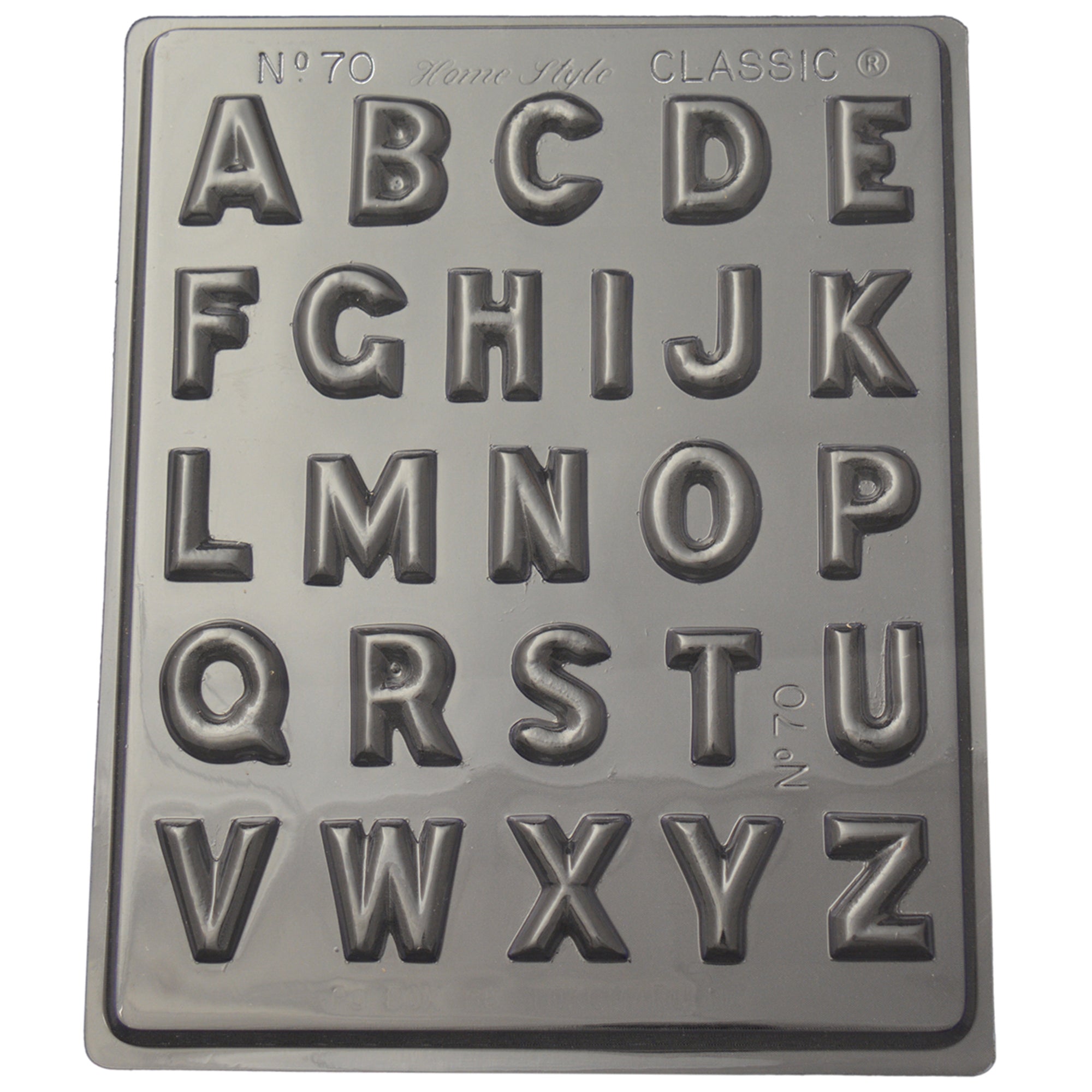 Alphabet Mould (0.6mm) - Cafe Supply