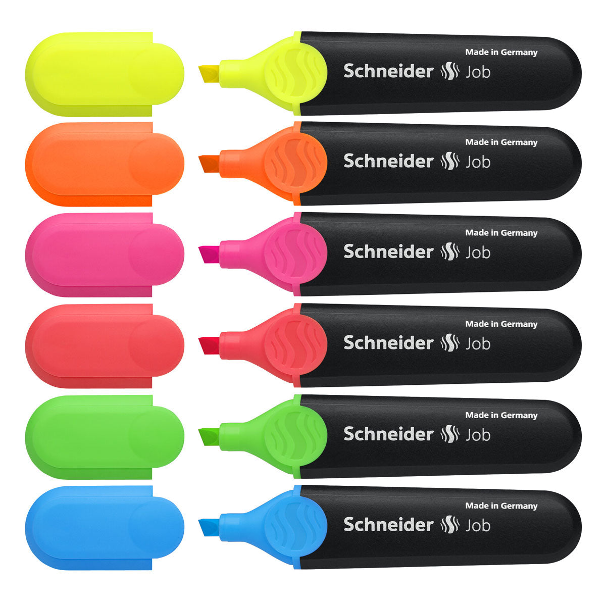 Schneider Highlighter Job Assorted Wallet 6pcs